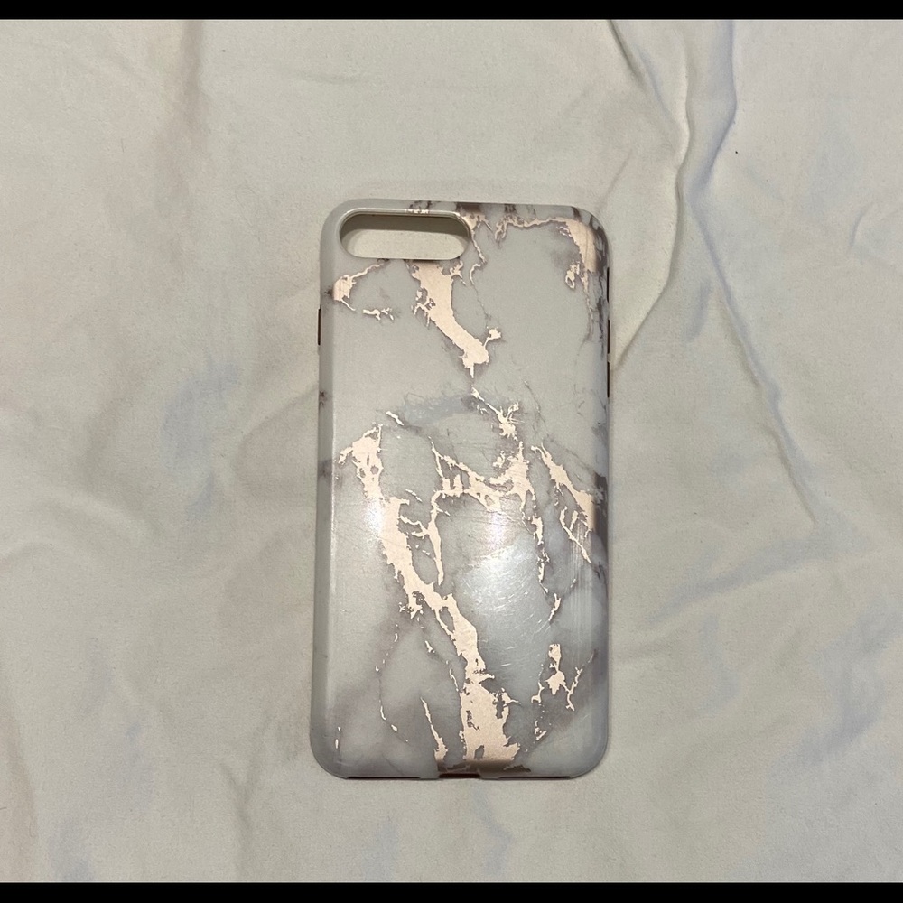 Marble Rose-Gold IPhone 8+ Case P60